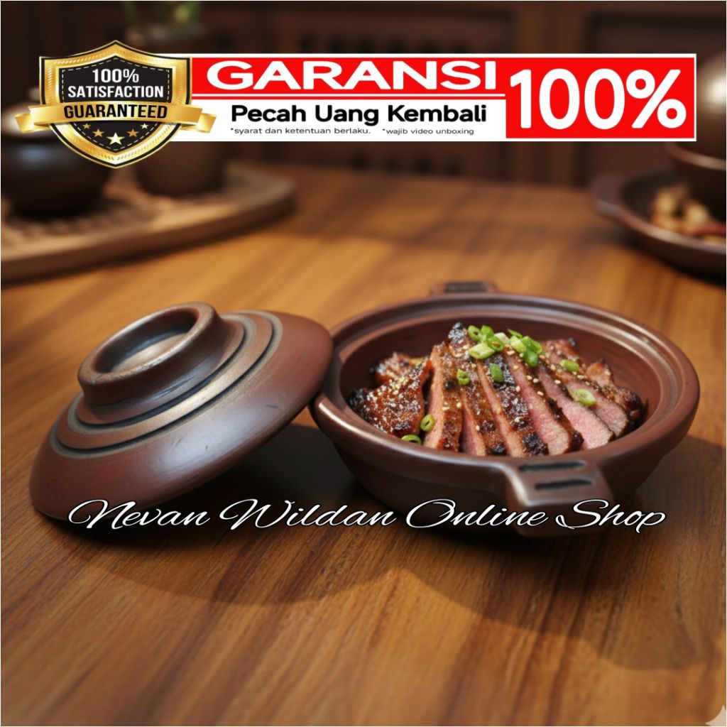 CLAYPOT TANAH LIAT | CLAYPOT TAHAN PANAS | CLAYPOT GERABAH