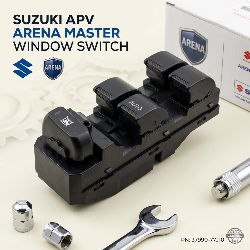 SAKLAR SWITCH POWER WINDOW PINTU MOBIL SUZUKI APV ARENA