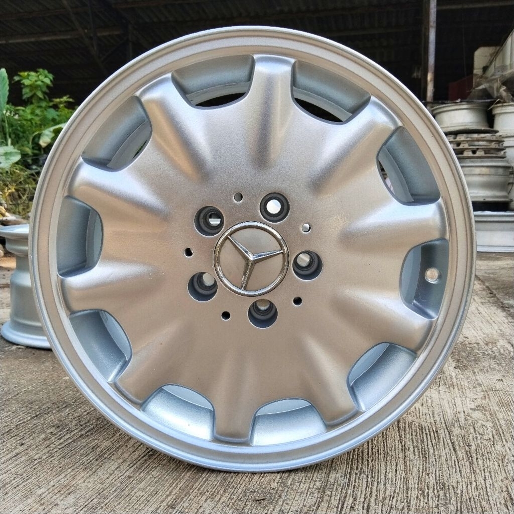 Velg Original Mercedes Benz W210 R16 Pcd 5x112 Lebar 7.5 ET41 Original Germany By Ronal Velg Mercy R