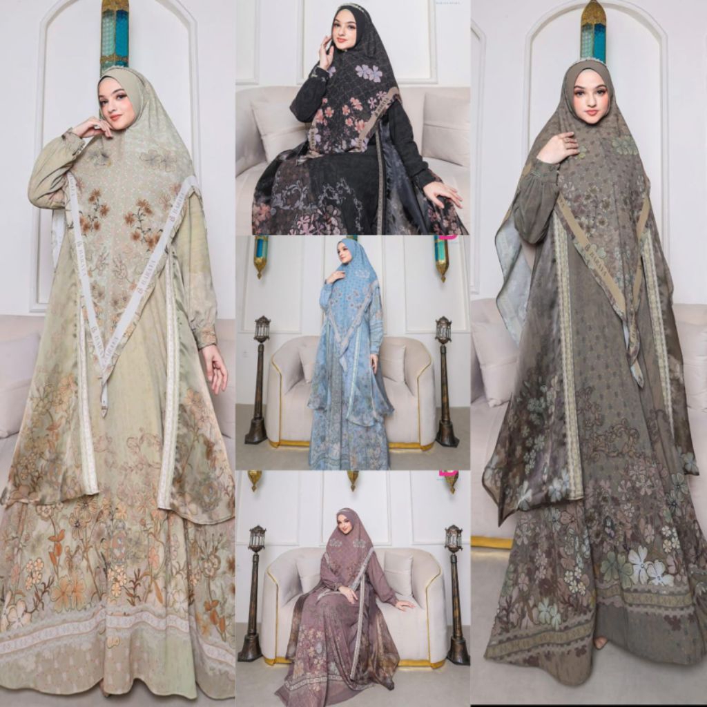 Bahi Series by Baraya Syari rekomendasi gamis unggul premium