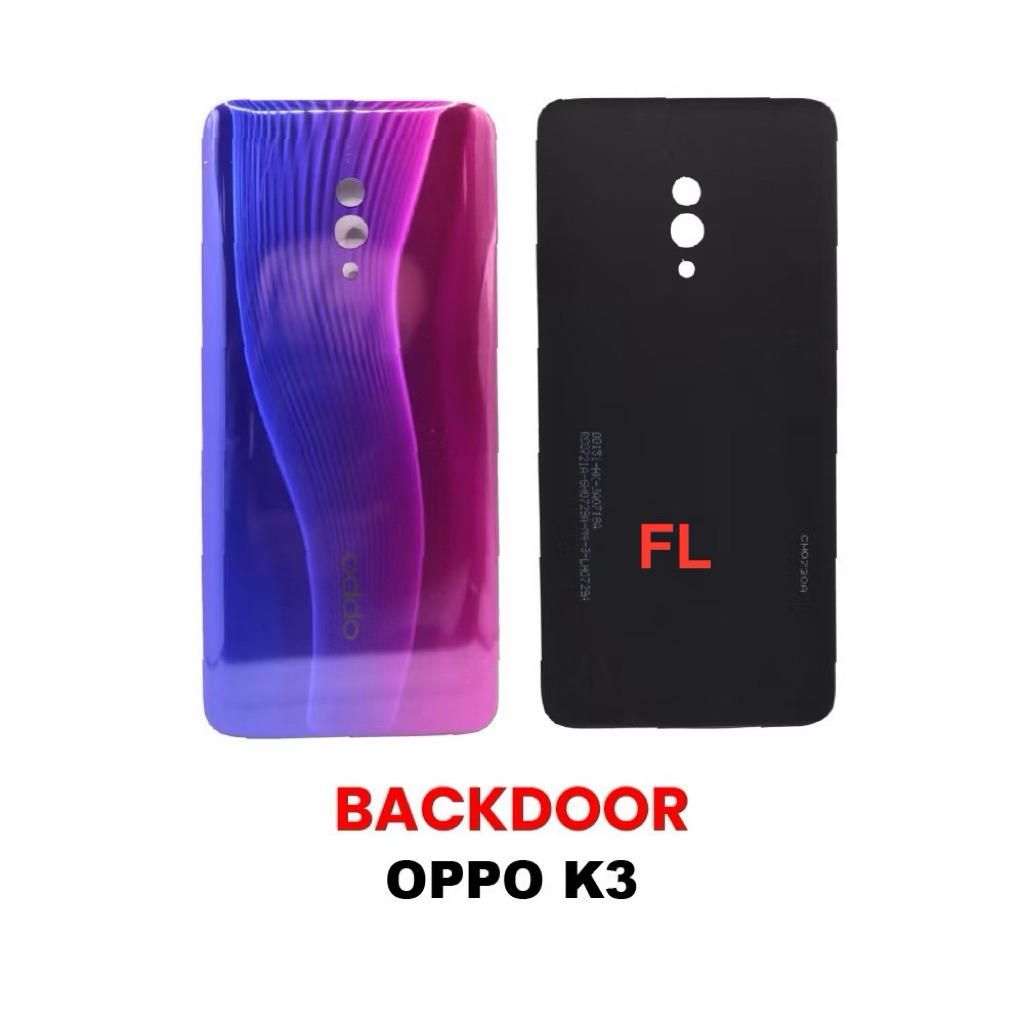 Backdoor Backcover atau Casing tutup belakang hp Oppo K3