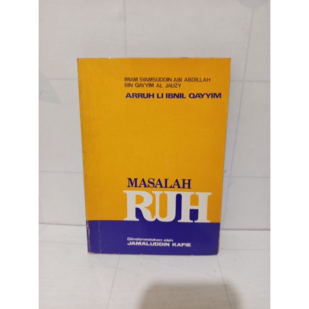 Buku Masalah Ruh by Arruh Li Ibnil Qayyim