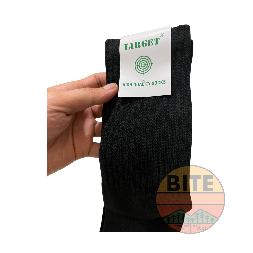 Kaos Kaki PDL Tebal Katun Premium / Kaos Kaki Dinas TNI POLRI Satpam Security / Kaos Kaki Latsarmil 