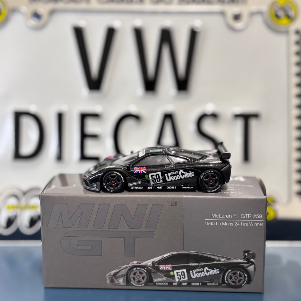 Mini GT 534 - McLaren G1 GTR #59 1995 Le Mans 24 Hrs Winner - Box [Unsealed] | MGT00534-L