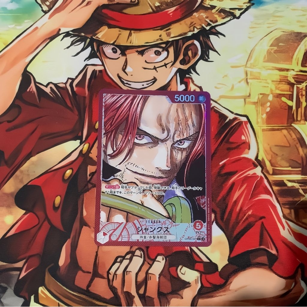 Shanks Parallel Leader OP09-001 ONE PIECE TCG