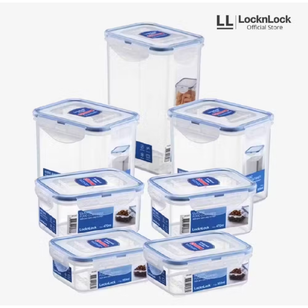 LocknLock Food Container Kotak Lock N Lock Kontainer Lock and Lock