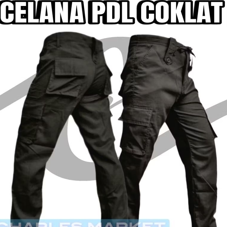 CELANA COKLAT SECURITY PDL - CELANA PDL SATPAM COKLAT - CELANA PRIA WANITA