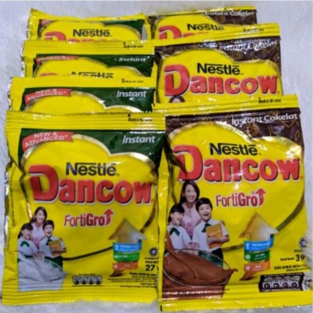 Susu Dancow 1 renceng isi 10 sachet