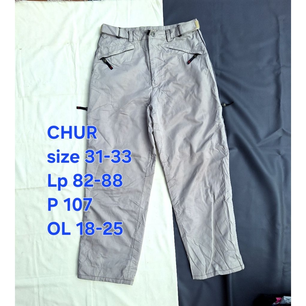 Celana Panjang CHUR High Waterproof Anti Hujan Badai Outdoor Hiking Camping Gunung Touring Motor Sno