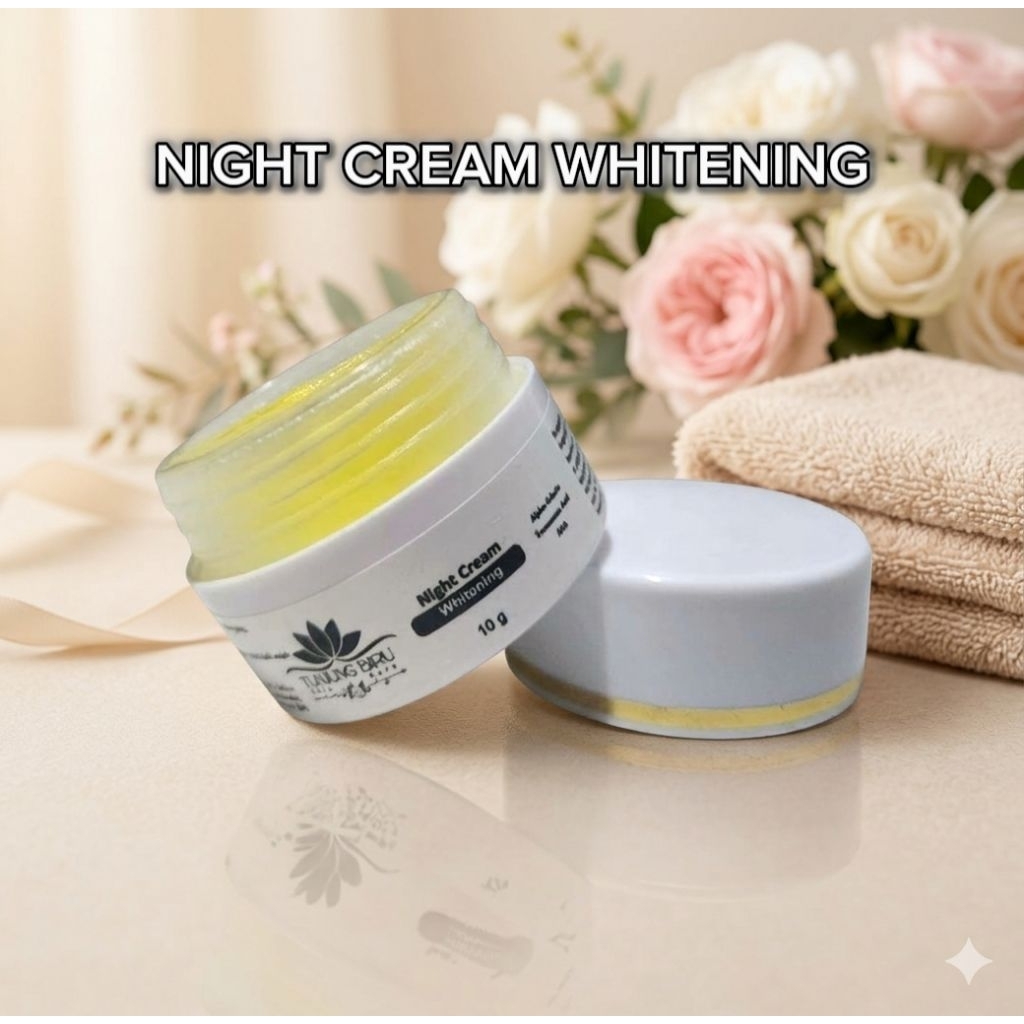 Night Cream malam Flek TBG Whitening Ori BPOM