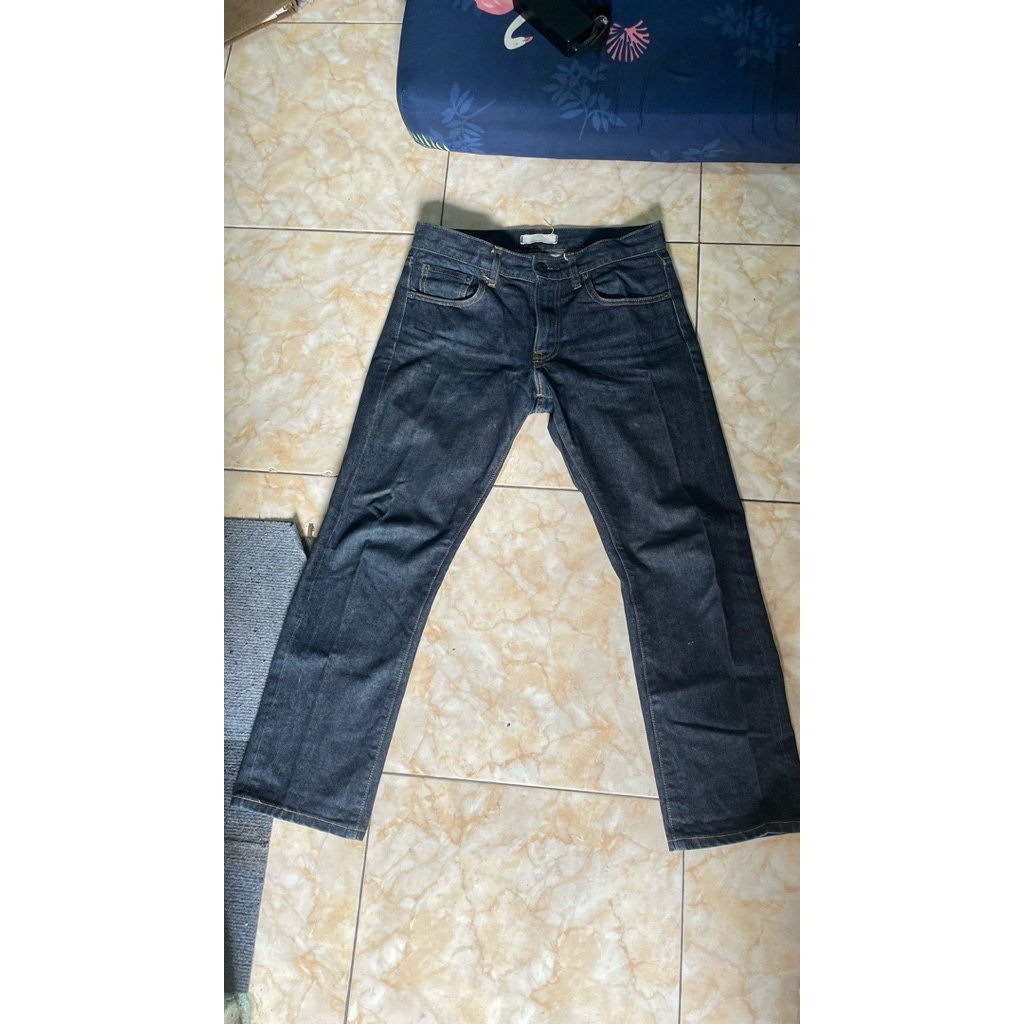 Uniqlo salvadge indigo blue