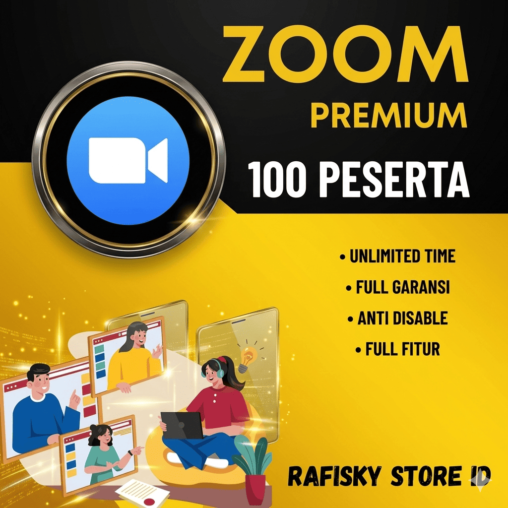 Zoom Meeting Pro Resmi Termurah 1 Minggu Legal