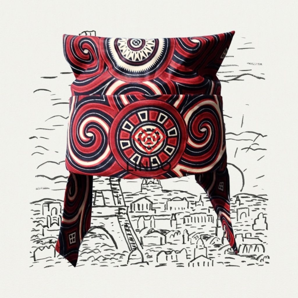 Passapu Batik Toraja/Hiasan Kepala Batik Toraja (Kode: DH1015110)