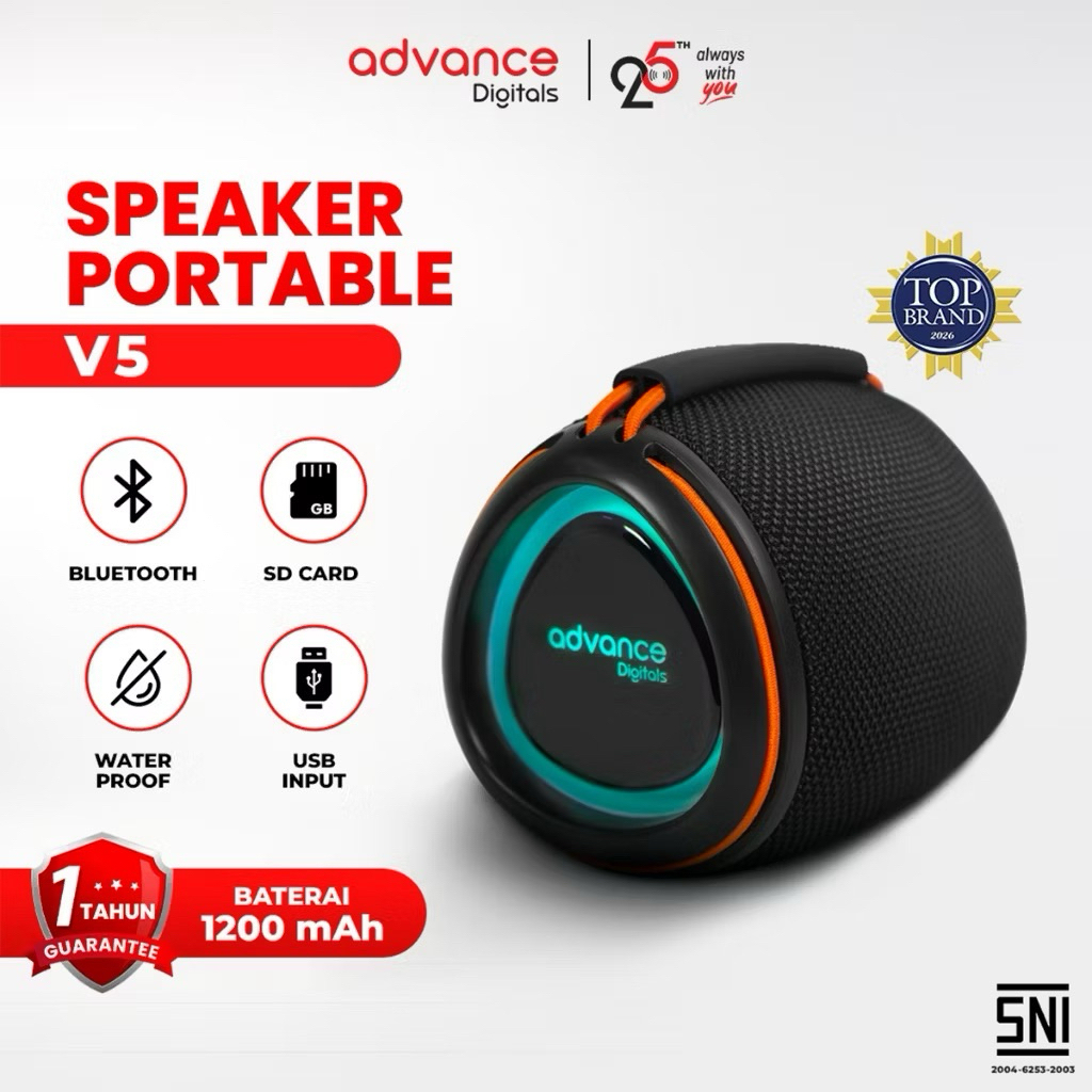 Speaker Bluetooth Mini Advance V5 Bluetooth 2 Inch Aktif Portable