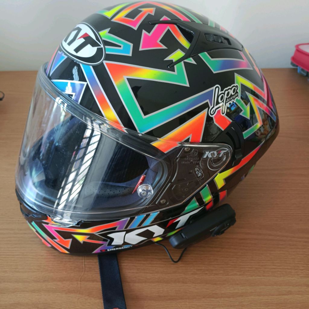 HELM KYT NFR MANZI MISANO SIZE L