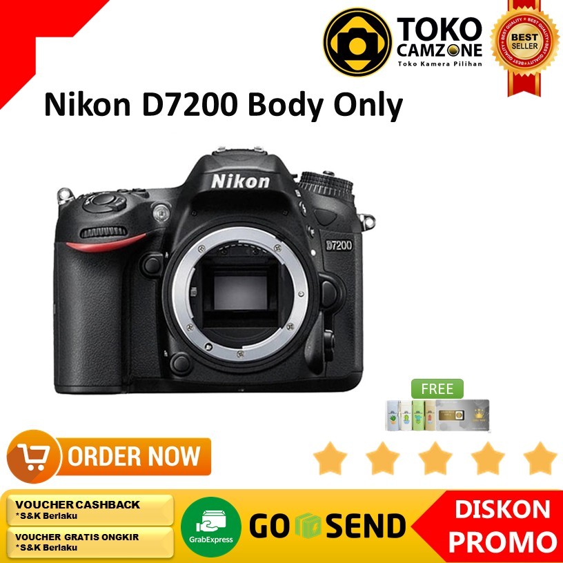 Nikon D7200 Body Only Digital Camera