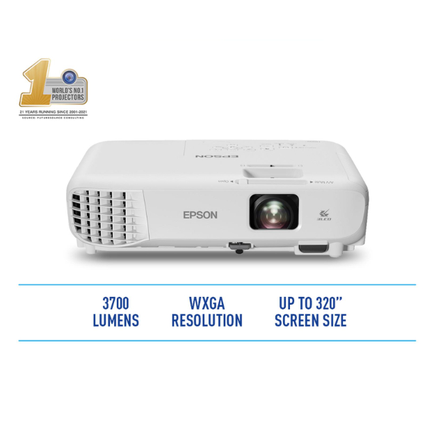 Projector Epson EB-W06 WXGA 3700 LUMENS HDMI