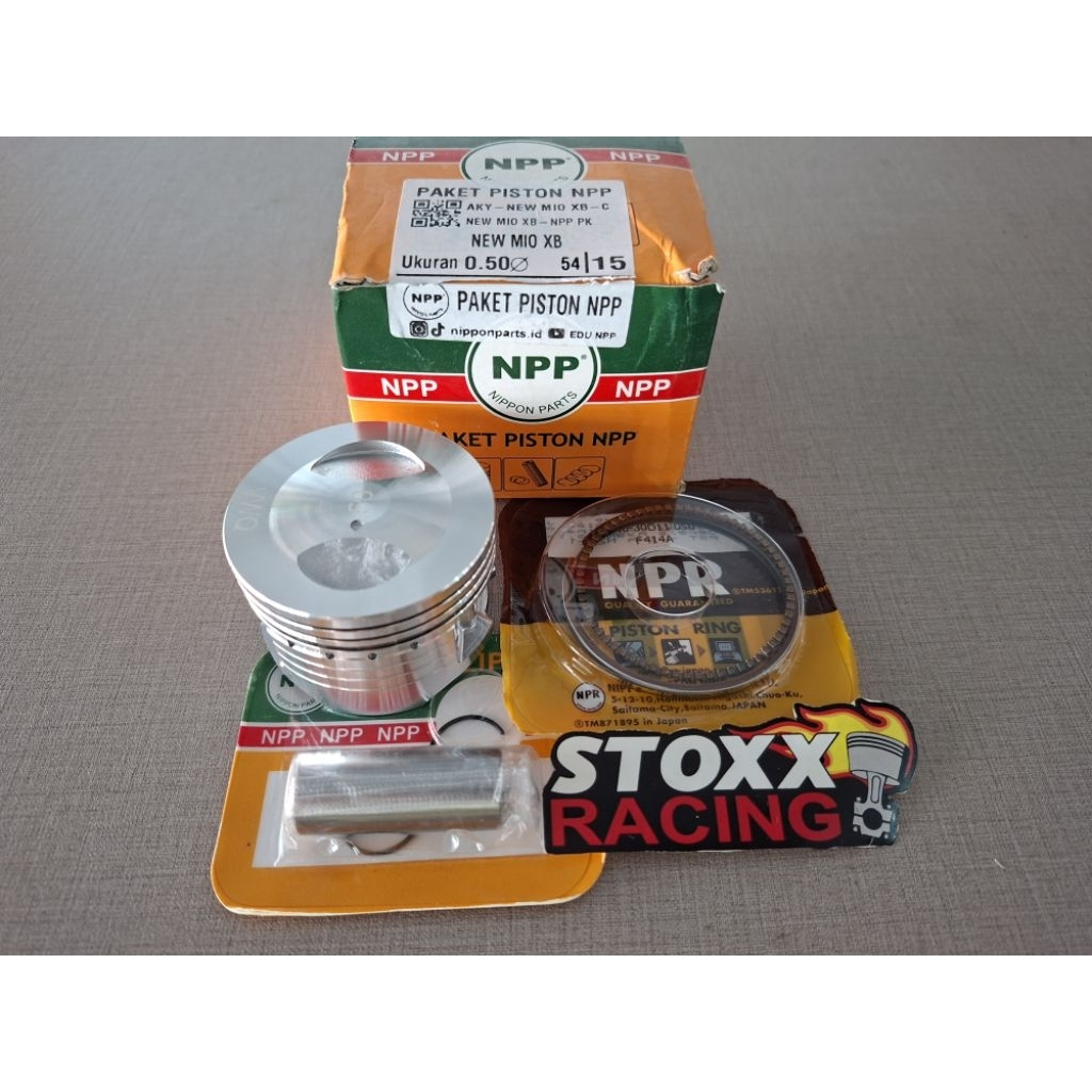 PISTON NPP NEW MIO XB 53.5 54 54.5 55 PEN 15 seher pin