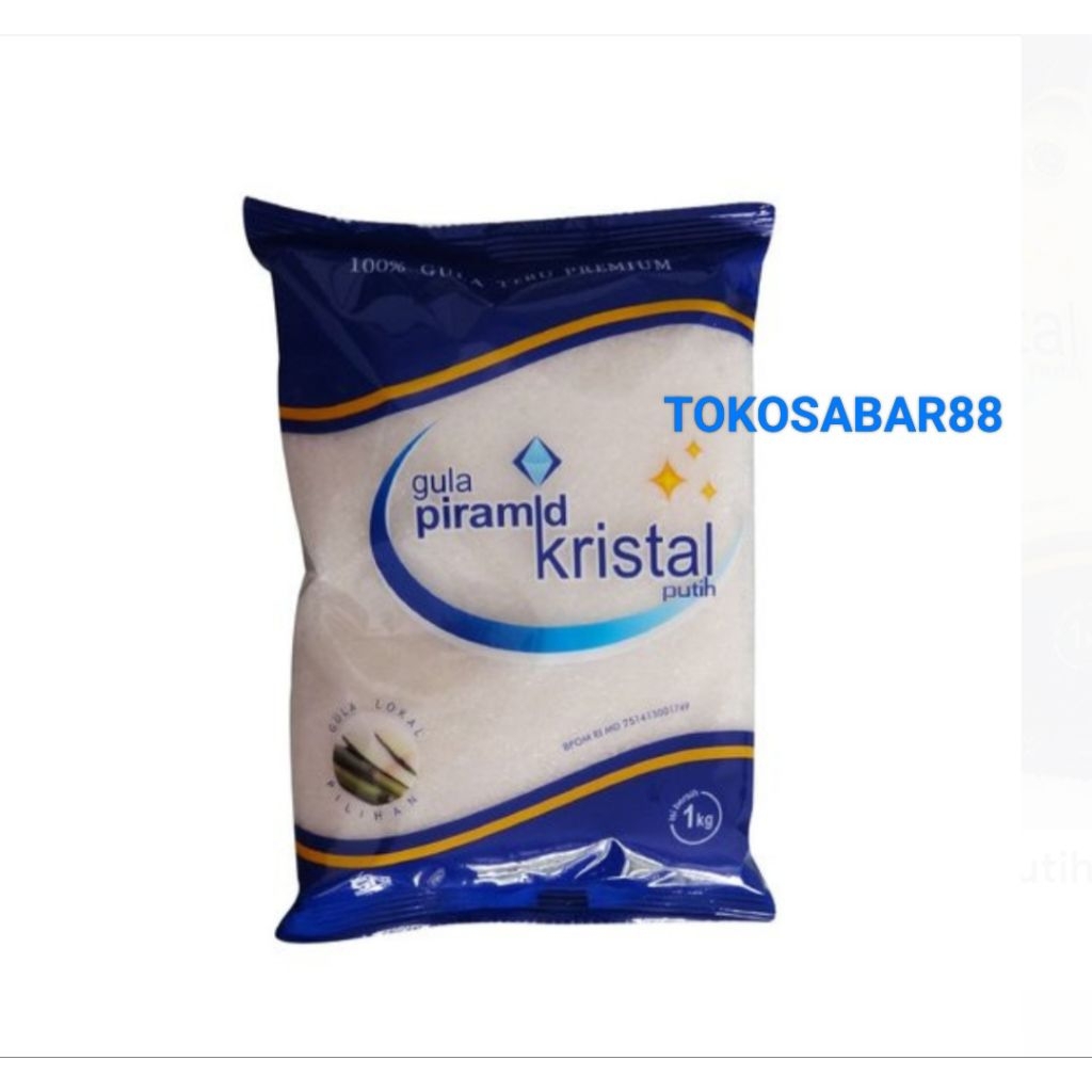 GULA PIRAMID KRISTAL 1KG gula berkualitas