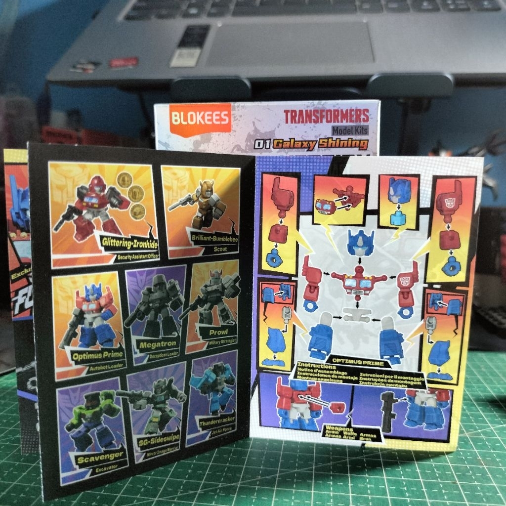 BLOKEES GALAXY VERSION DEFENDER 01 GALAXY SHINING OPTIMUS PRIME (REGULER)