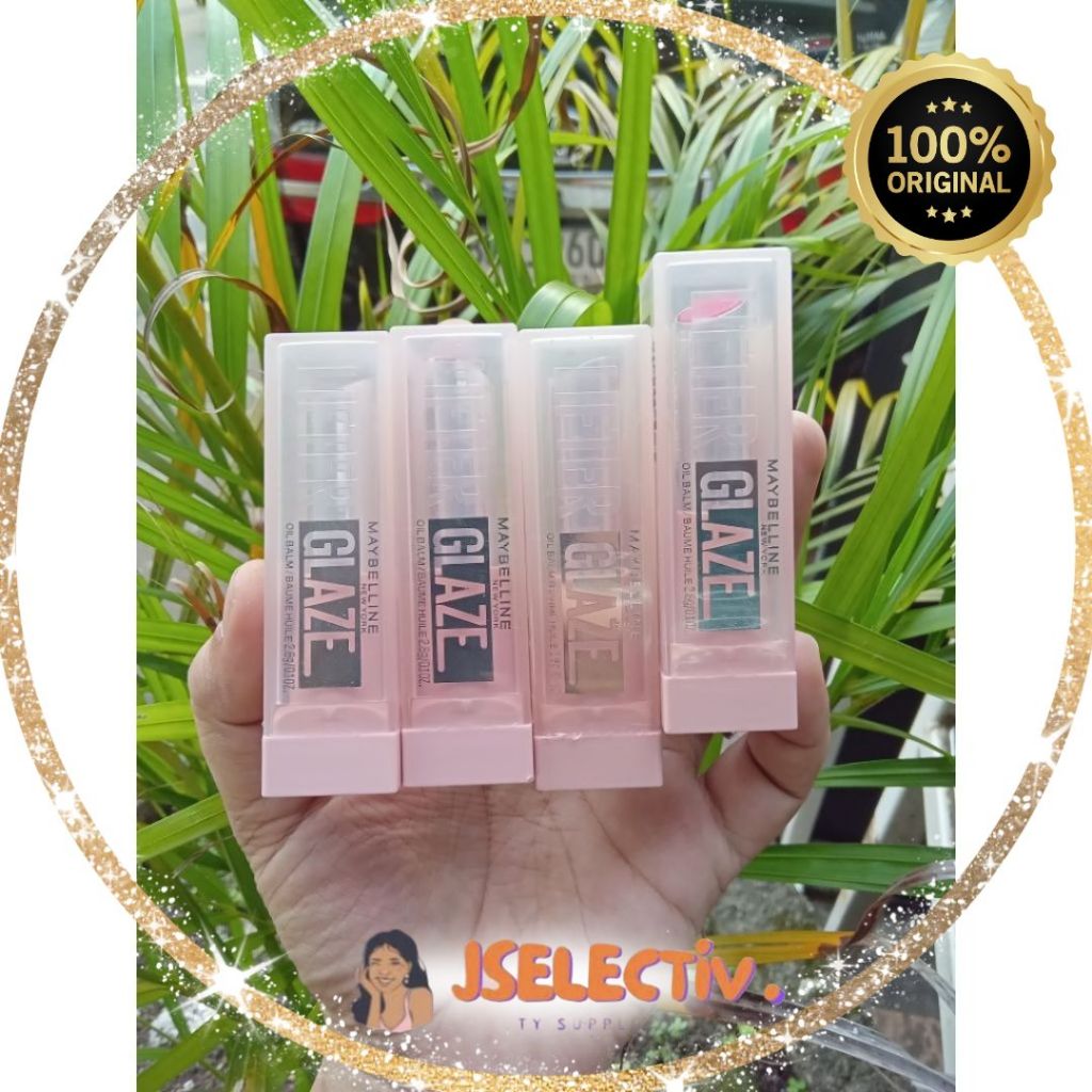 MAYBELLINE TINTED LIP BALM - LIFTER GLAZE SERIES // JSELECTIV X JHON KOSMETIK // PELEMBAP BIBIR MAYB