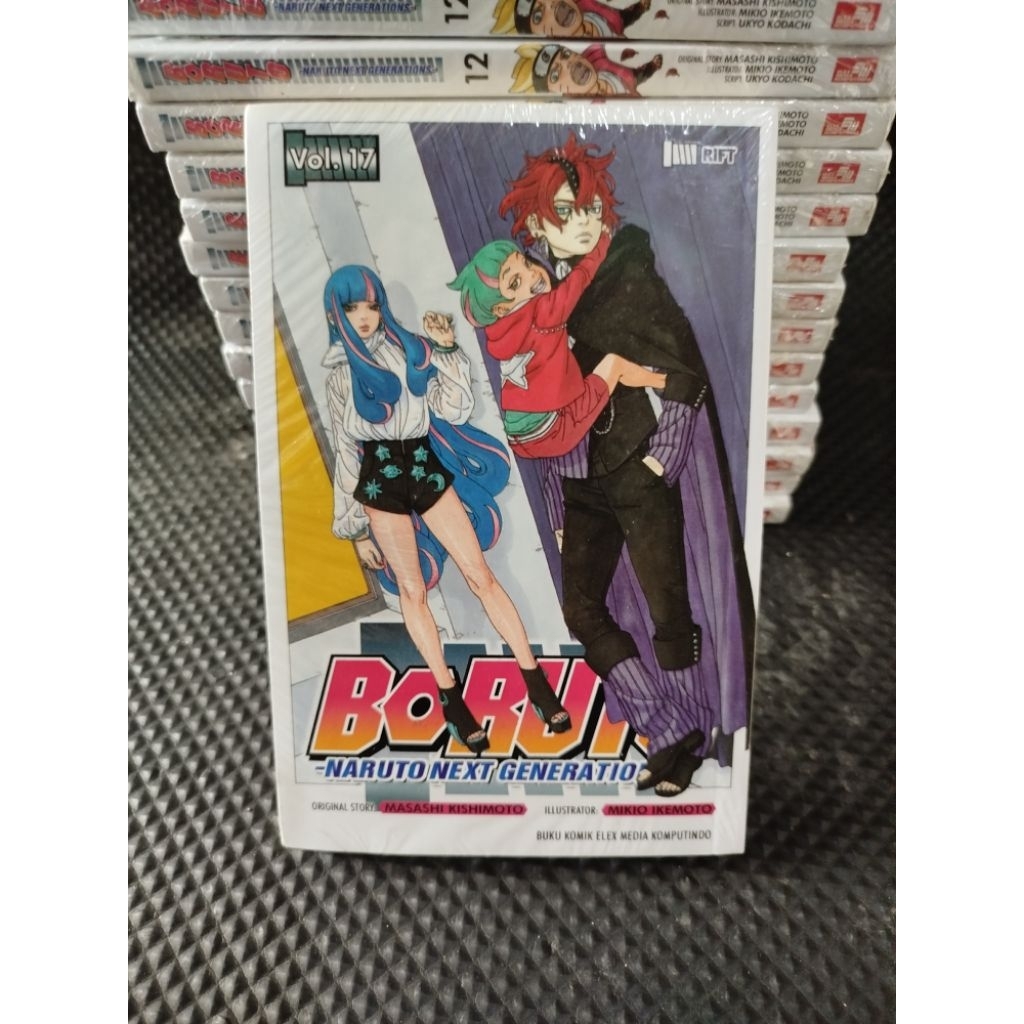 komik Boruto cabutan