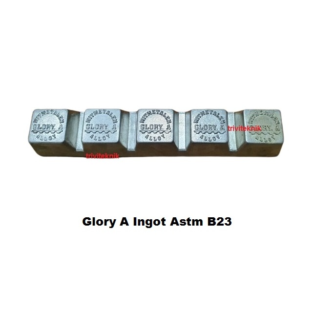 tin babet timah batangan,babbit witmetalen alloy ingot metal Glory A