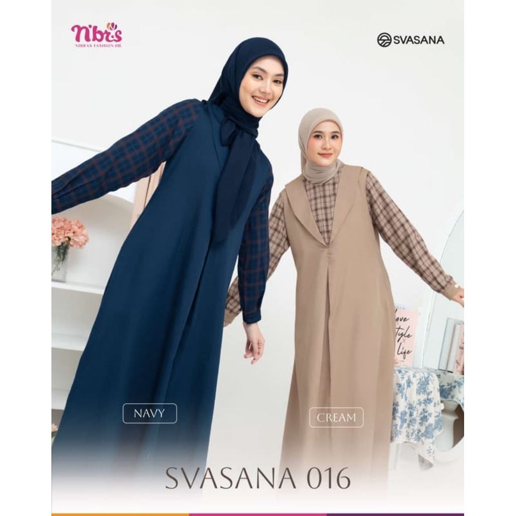 PROMO TERMURAH GAMIS DEWASA ORI NIBRAS//SVASANA 016