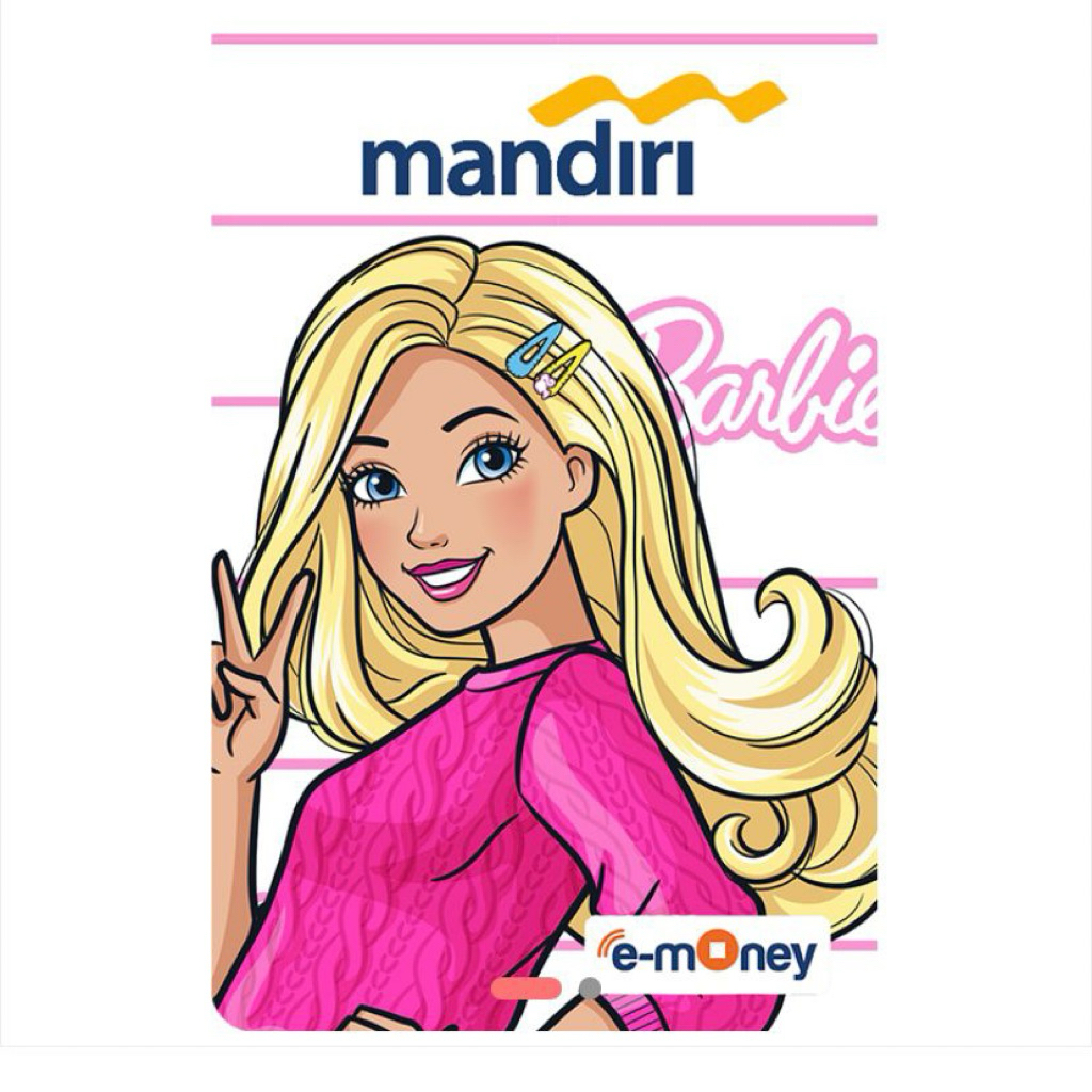Mandiri e-Money Barbie - Barbie Girl
