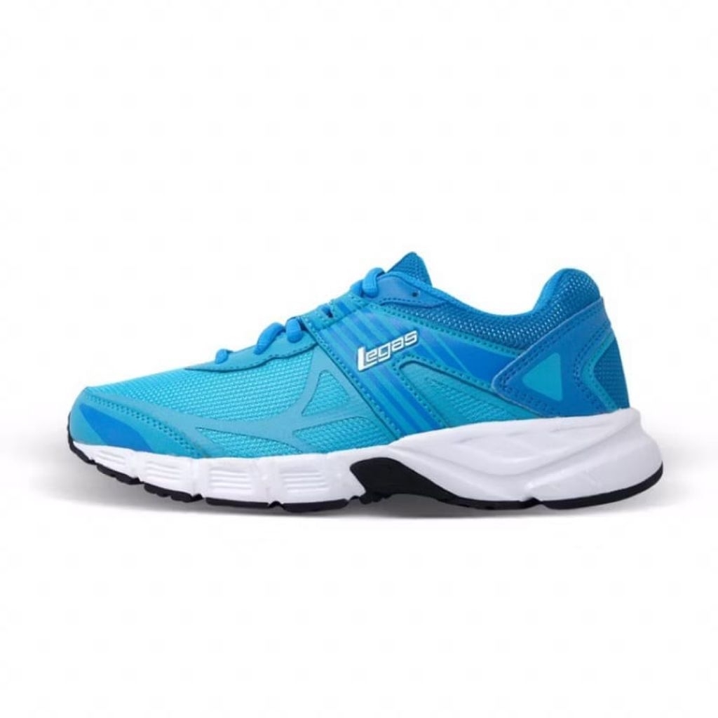 Sepatu League Legas Iron LA W Biru Running Shoes Wanita Original