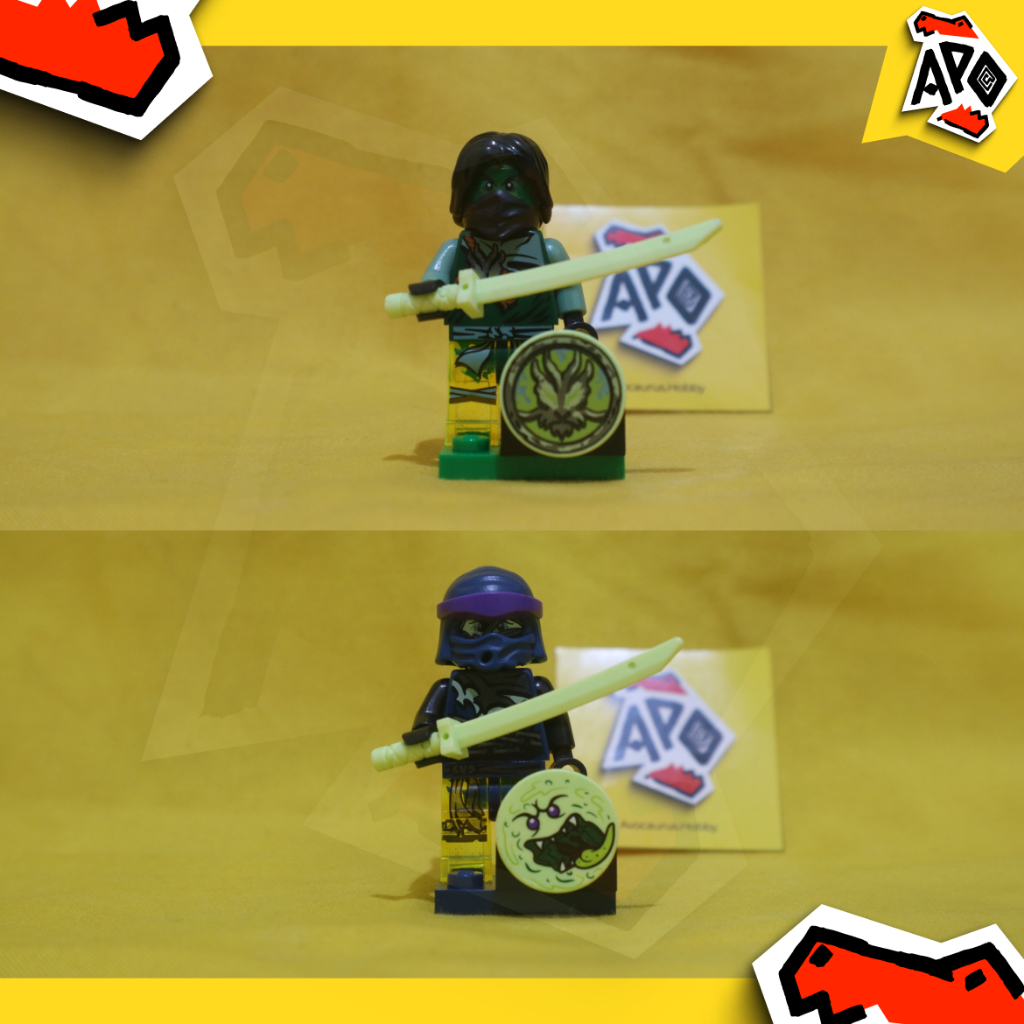 LEGO njo0158 & njo0176 - Ninjago - Ninjago: Possession Morro & Wrayth