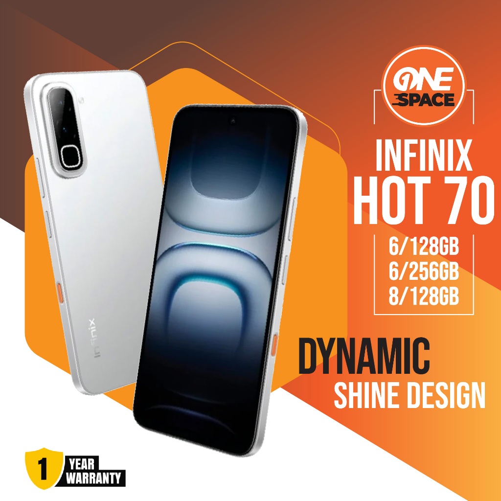 Infinix Hot 70 6/128 8/128 6/256 RAM 6 GB 8GB ROM 128GB 256GB HP Android