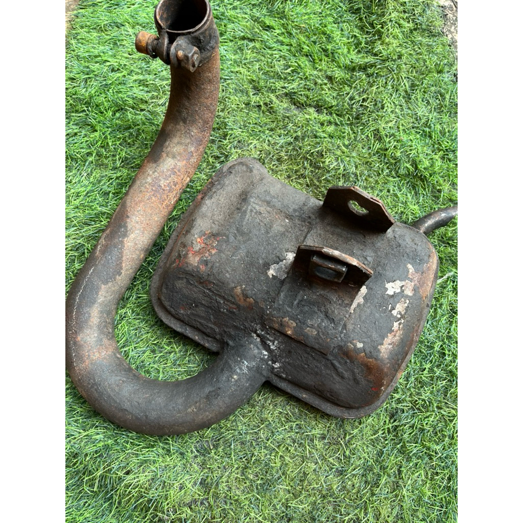 knalpot vespa  dgm krut original excel