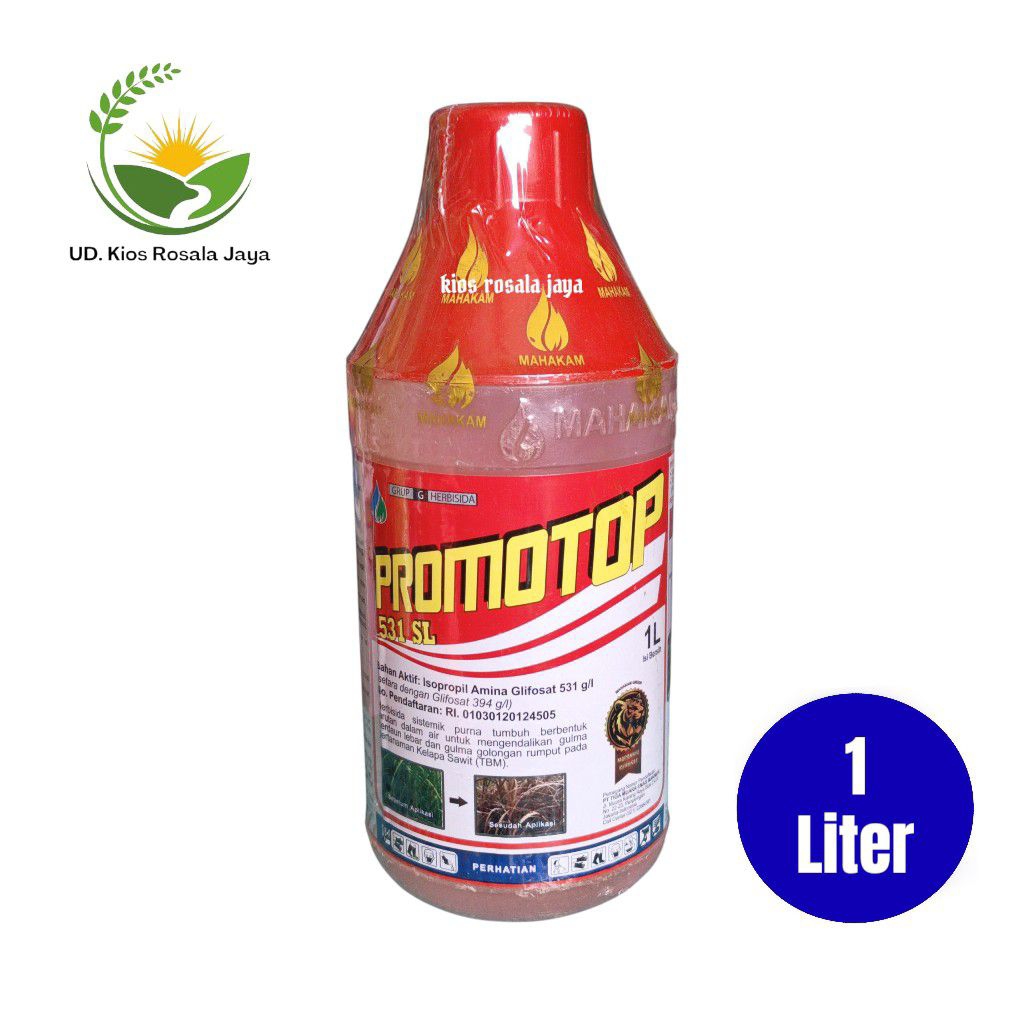 Herbisida Promotop 531 SL kemasan 1 Liter
