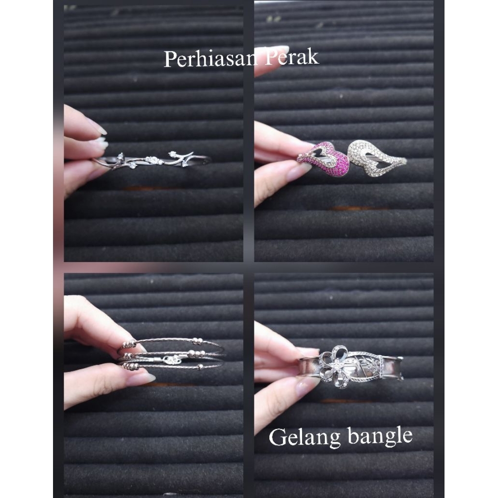Gelang bangle perak asli 925.gelang tangan.gelang bangkok