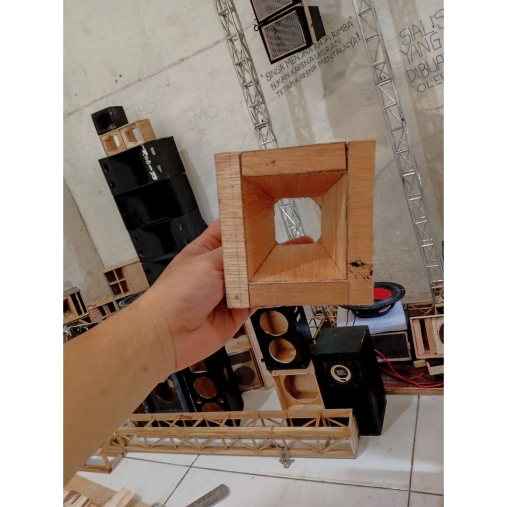 Corong tweeter 2inch/untuk box midle 4inch