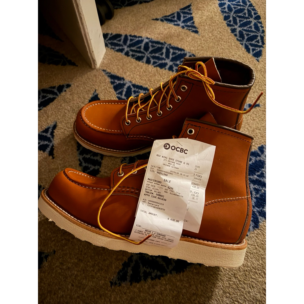 Redwing 875 size 41 8E US 26cm WIDE - ORIGINAL
