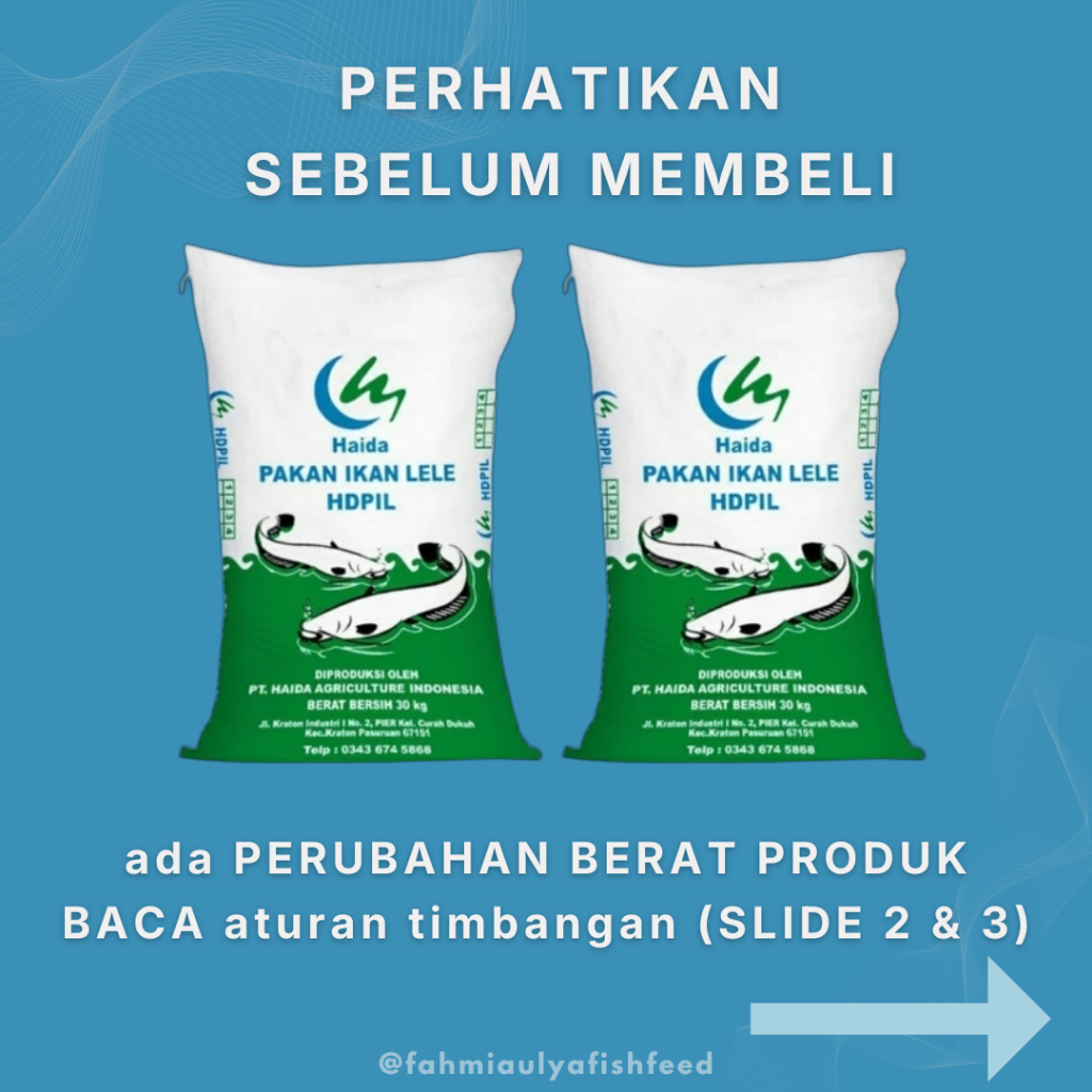Pakan Ikan Lele HDPIL -2 Protein 31%