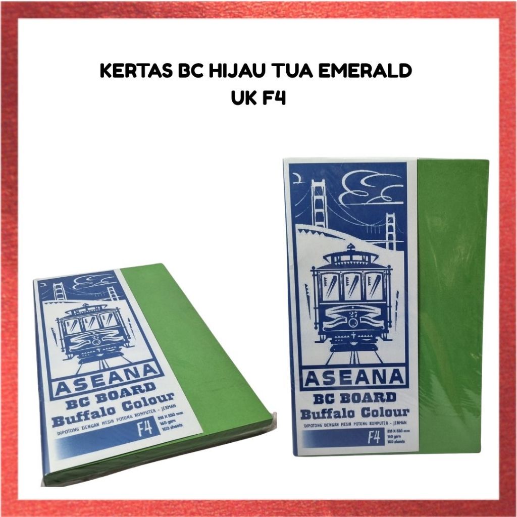 KERTAS BC FOLIO | KERTAS BUFALLO F4 | KERTAS BUFALLO MERAH BIRU KUNING ORANGE