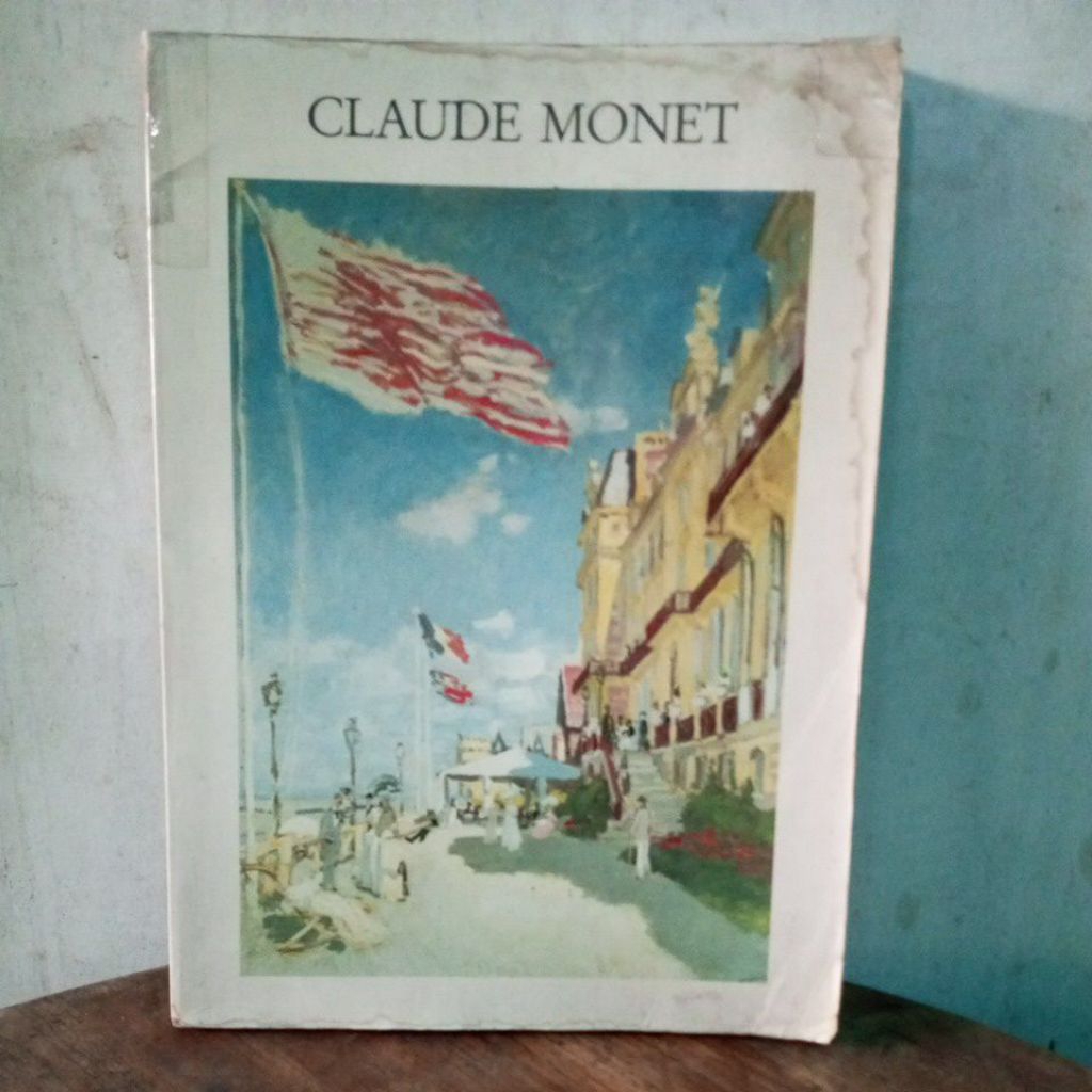 buku lukisan import , claude monet .