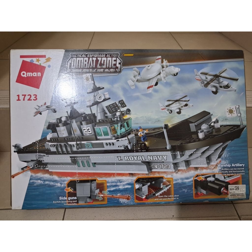 Lego Qman Warship besar