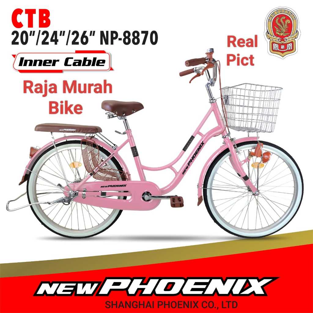 sepeda mini 26 inch phoenix 8870 sepeda perempuan mini 26 inch citybike phoenix