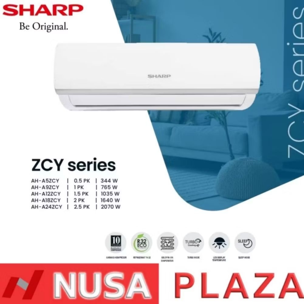 [MEDAN] AC SHARP 1.5 PK AH-A12ZCY ANTI KARAT