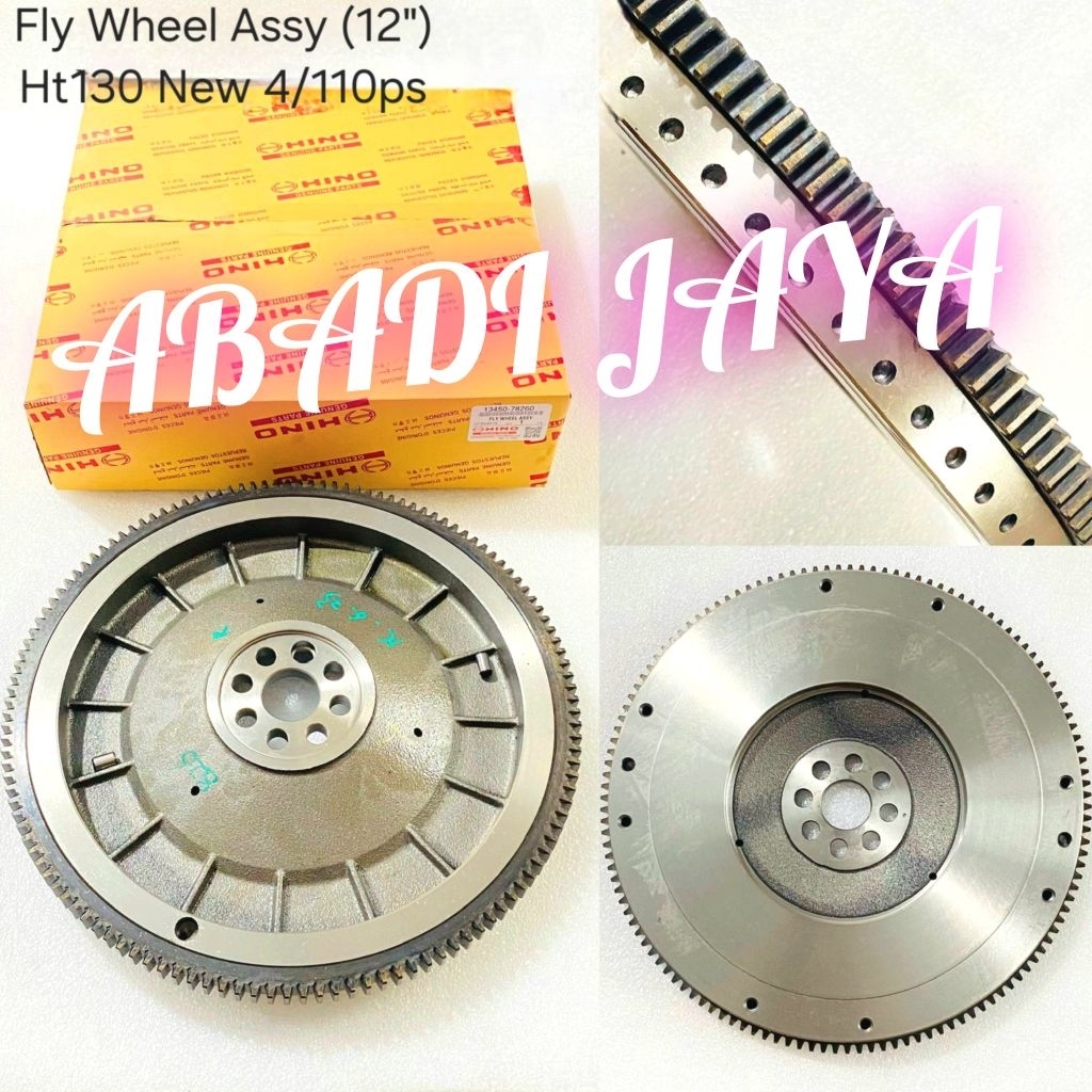 FLYWHEEL RODA GILA 12" INCH HINO DUTRO EURO 4 110PS ORIGINAL