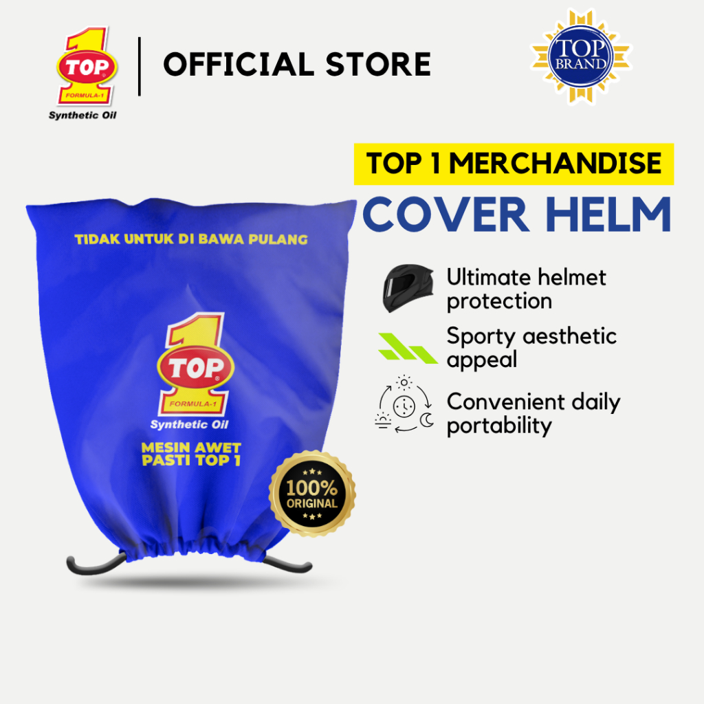 COVER HELM TOP 1 - MERCHANDISE EXCLUSIVE