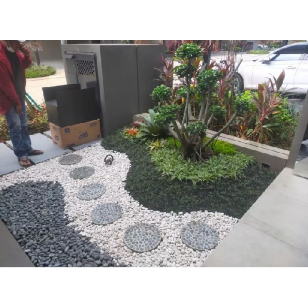 taman bonsai elegan mikro/taman kucai mini/taman batuan koral
