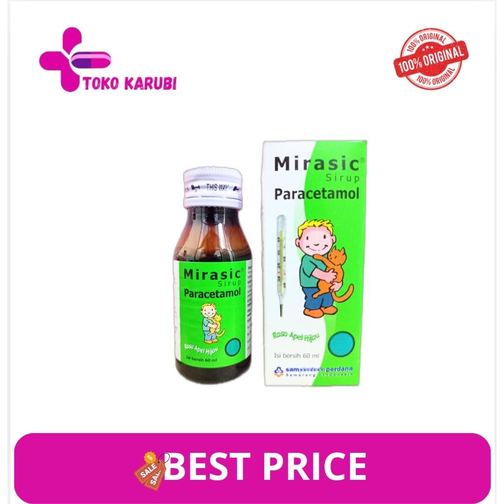 MIRASIC PARACETAMOL SIRUP 60ML
