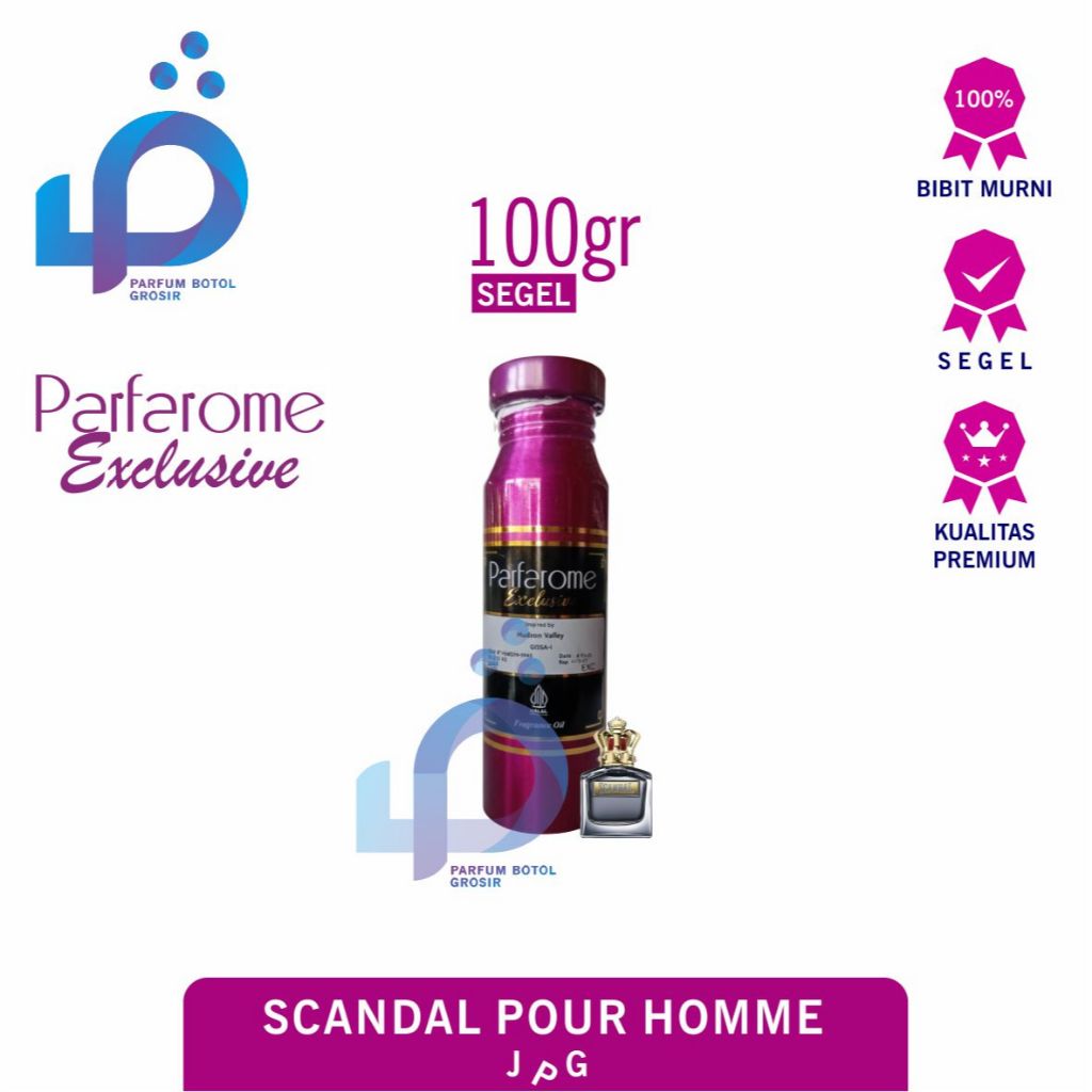 SCANDAL POUR HOMME by Parfarome Exclusive | 100gr Segel