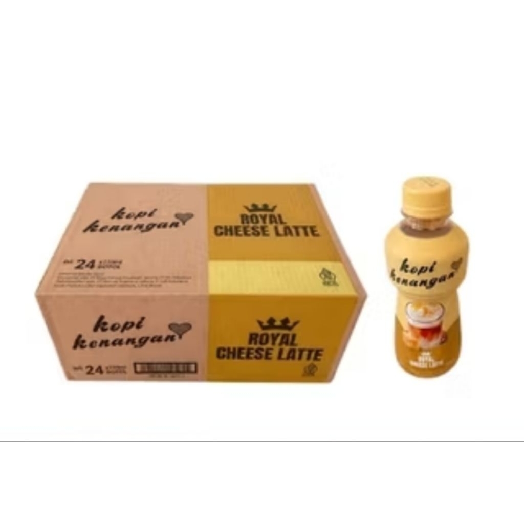 KOPI KENANGAN ROYAL CHEESE BOTOL DUS (24X200ML)