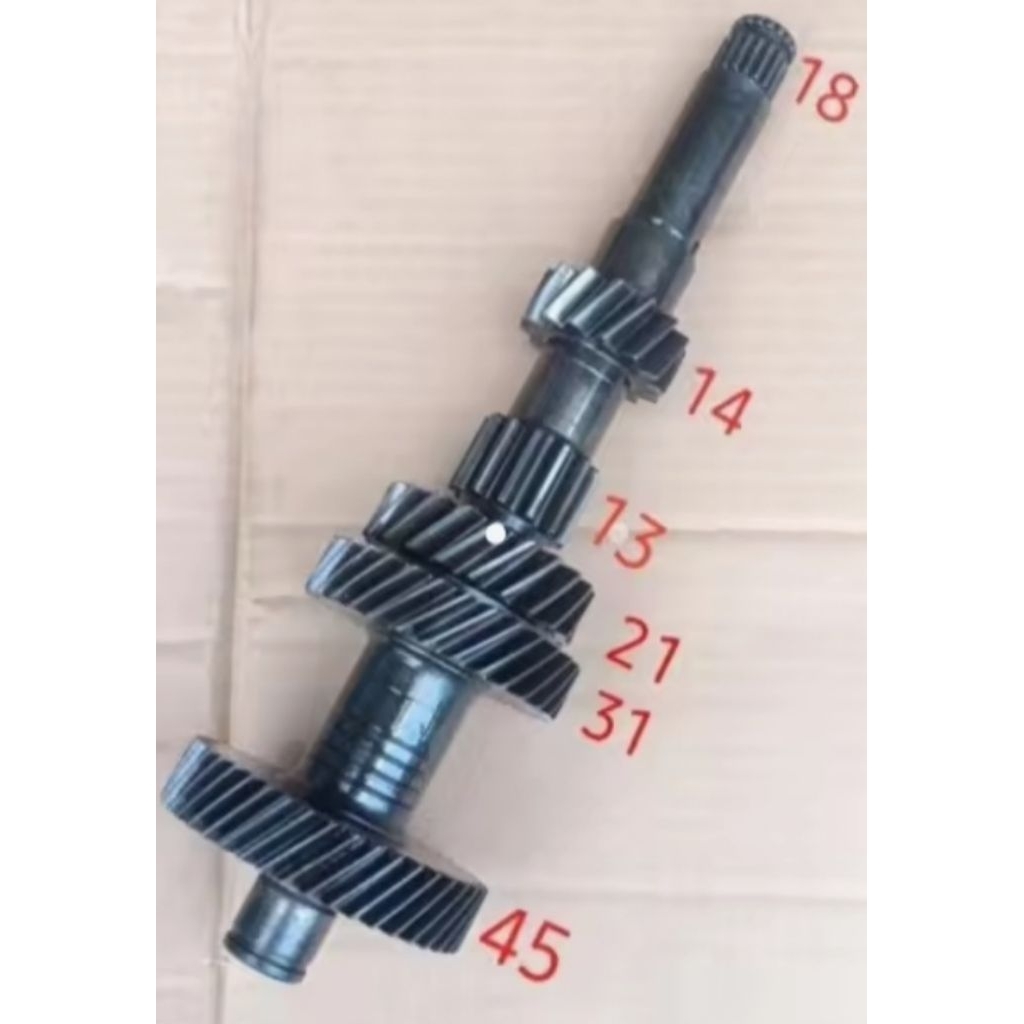 SHAFT GIGI MATI/GIGI SUSUN MOBIL FOR TOYOTA KIJANG GRAN KAPSUL 7K SIAP PAKAI